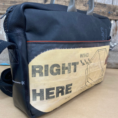 13” Captain Laptop Bag ( Right Here )